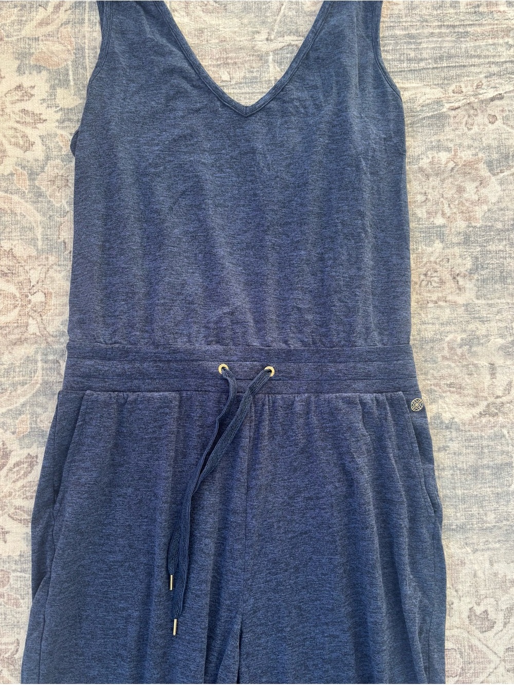 Maisie Jumpsuit size M in spacedye blue